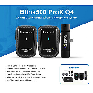 Saramonic Blink 500 ProX Q4